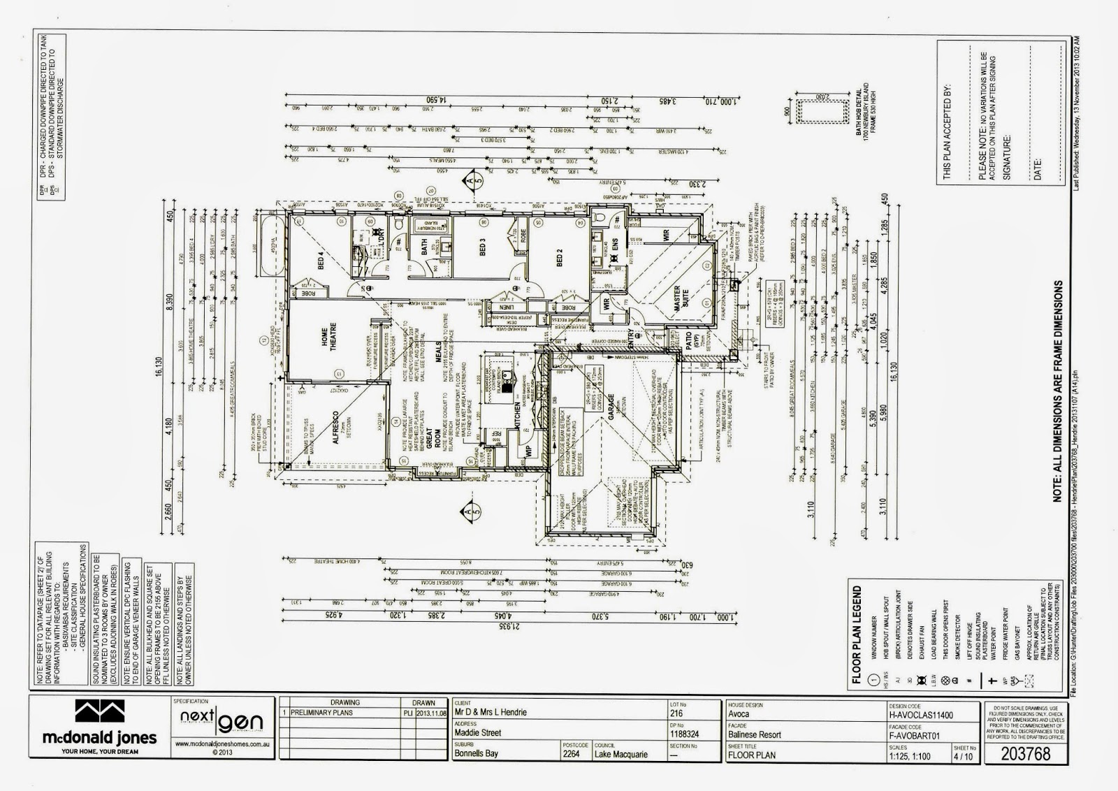 Avoca on Aquilo House Plans