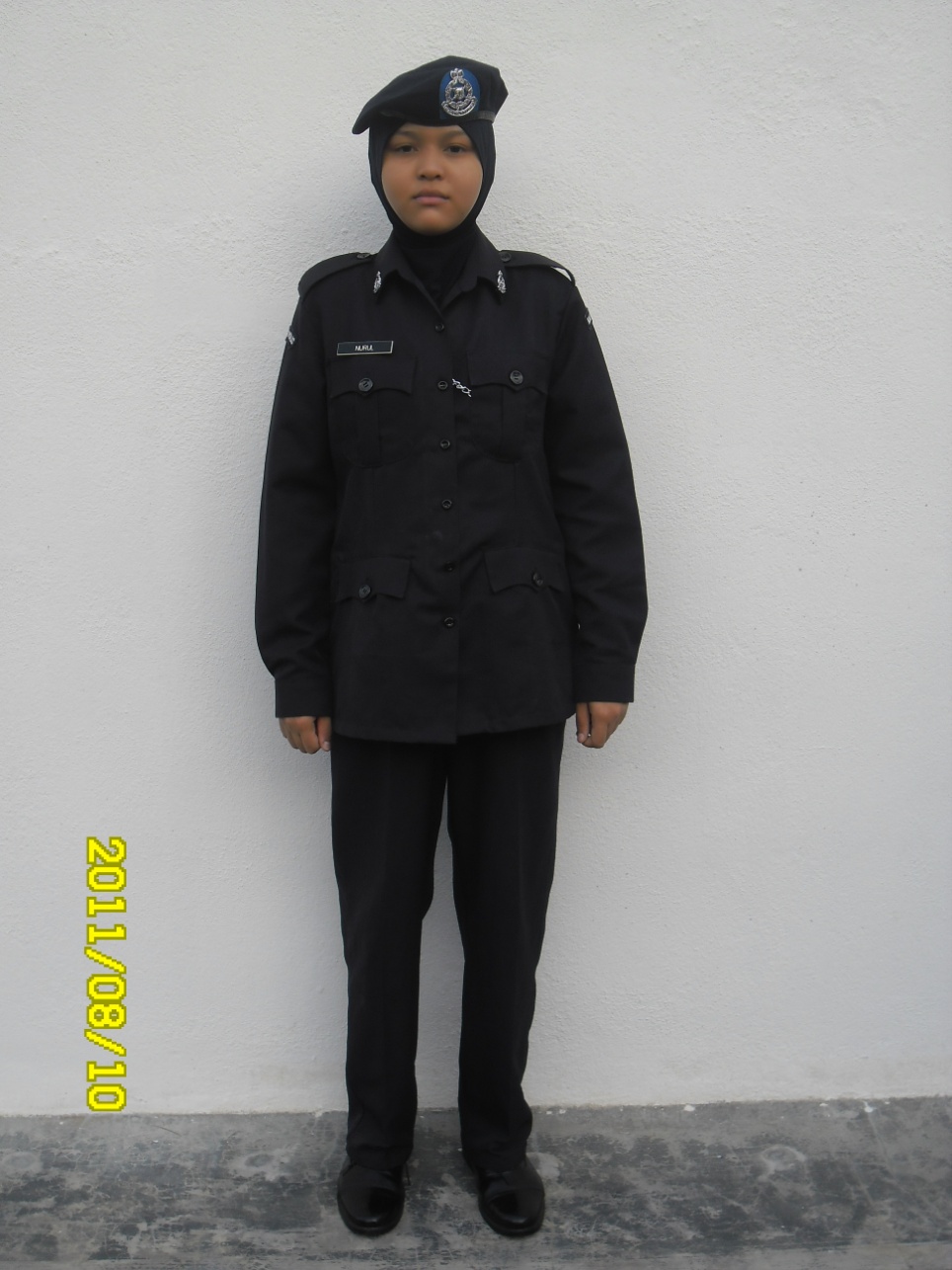 Kadet Polis SMKDI Uniform