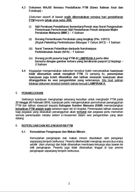 Surat Kelulusan Pengecualian Ptm