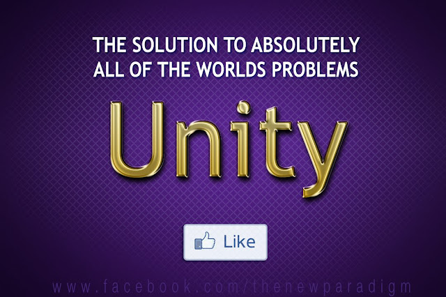 Unity is the solution to absolutely all of the worlds problems