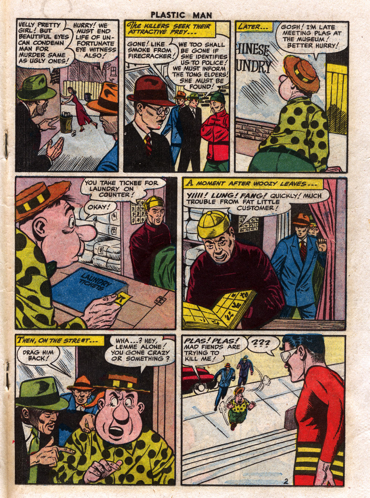 Read online Plastic Man (1943) comic -  Issue #45 - 19