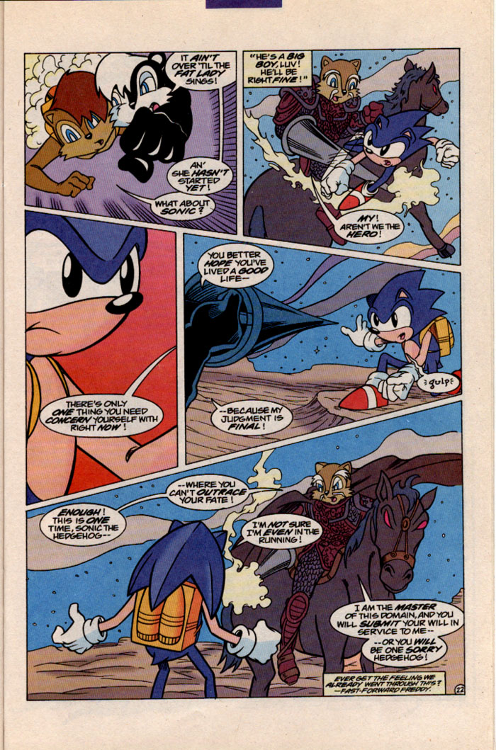 Read online Sonic The Hedgehog comic -  Issue #41 - 25