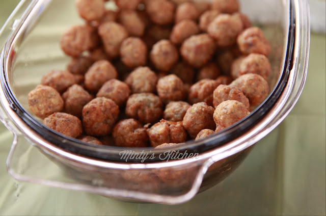 Fried Chicken Meatballs