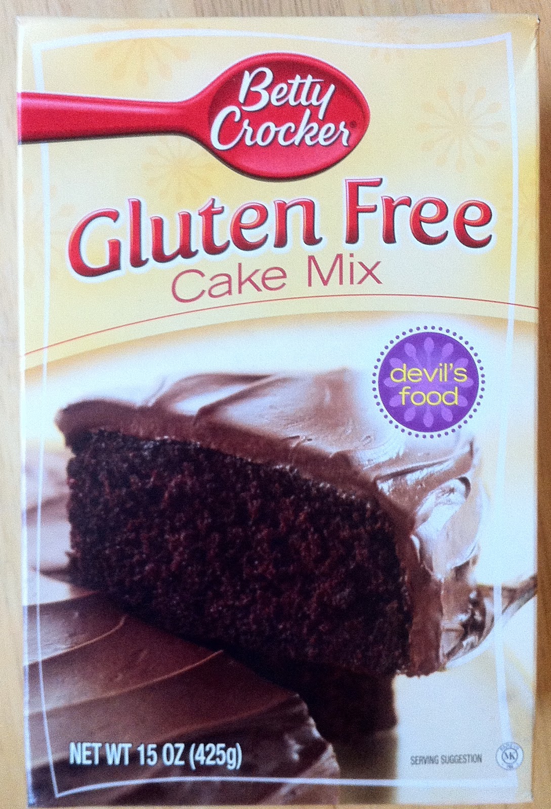 Betty Crocker Gluten Free Cake Mix and Easy Cupcake