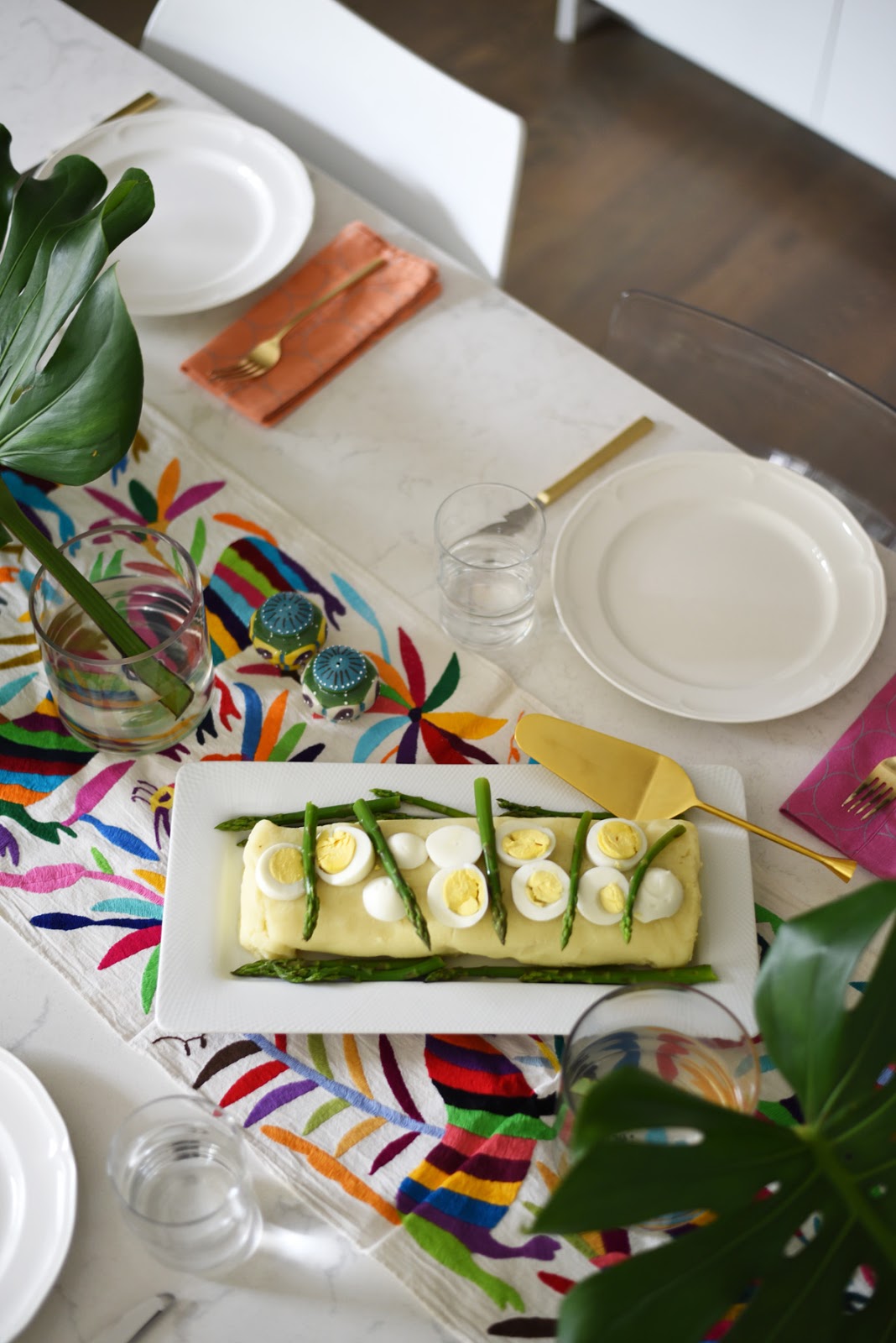 An Easy Peruvian Menu with a side of Mexican Tablescape - Mimosa Lane