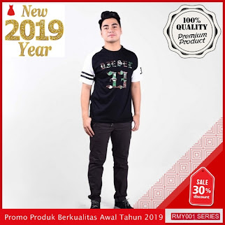 RMY289D35 Diesel Kaos Oblong Raglan Keren 3 Per BMGShop