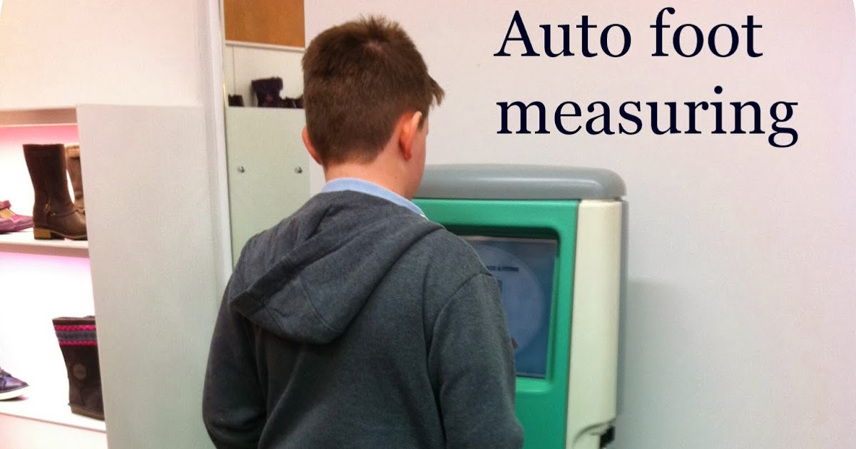 clarks foot measuring machine