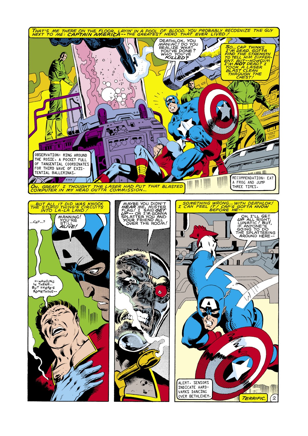 Read online Captain America (1968) comic - Issue #287 - 3