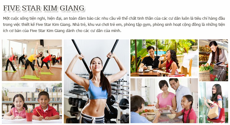 Tiện ích chung cư Five Star Garden Tiện ích chung cư Five Star Garden