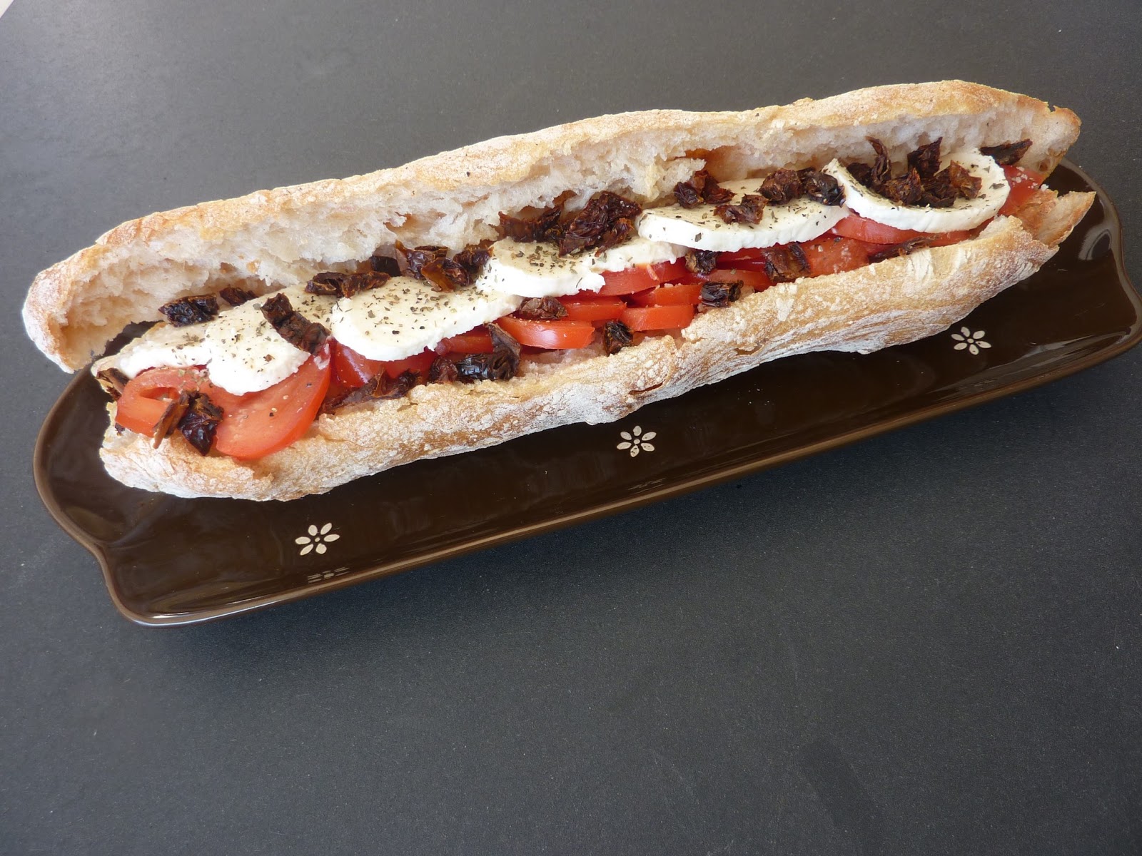 MonGrainD'Sel: Idée sandwich: tomates/mozzarella