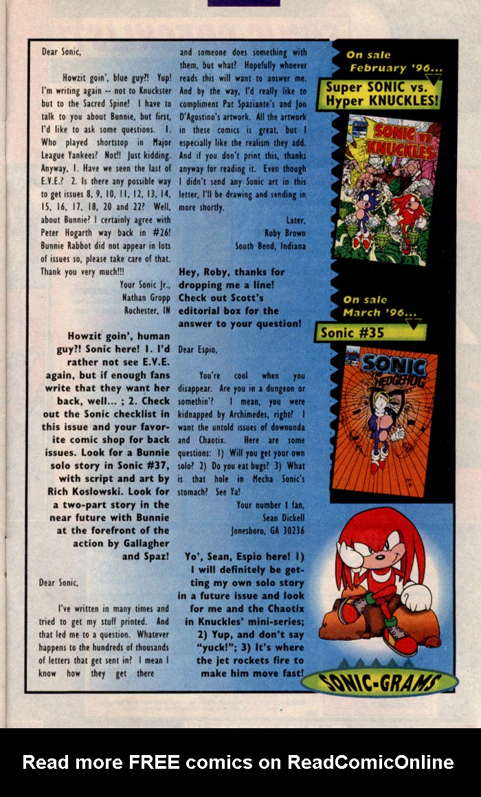 Sonic The Hedgehog (1993) issue 34 - Page 28