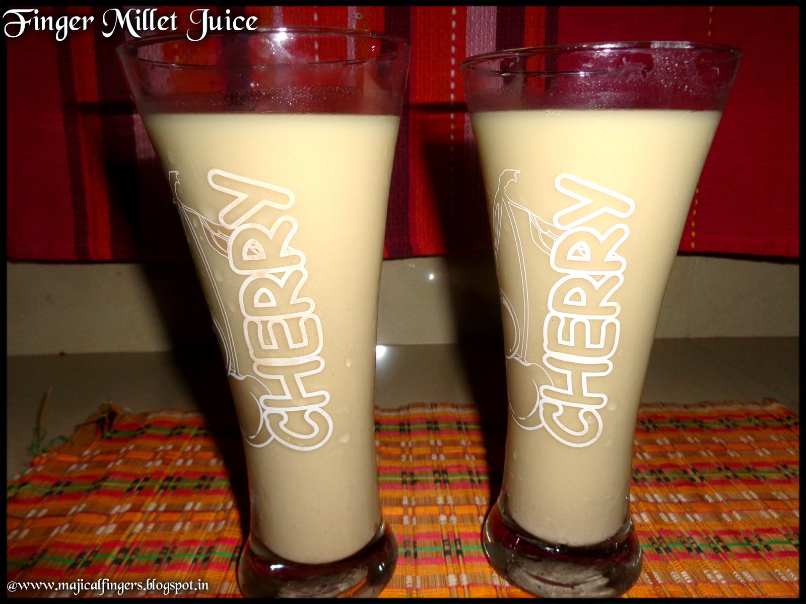 Finger Millet Juice / Ragi Juice