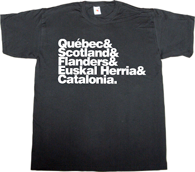 scotland catalan catalonia euskal herria flanders quebec 11 septembre countdown t-shirt ephemeral-t-shirts