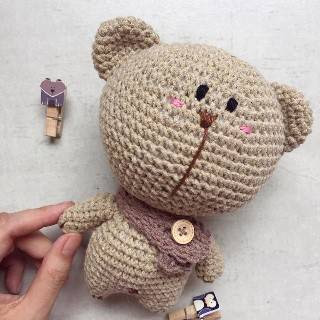 PATRON OSO AMIGURUMI 28109