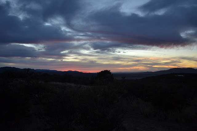setting sun