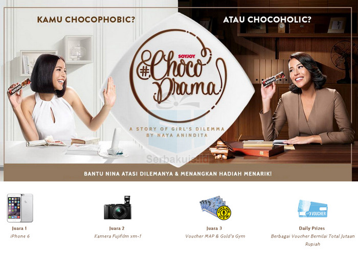 Kontes Chocodrama Soyjoy Berhadiah Kamera Fujifilm XM-1 Kontes Chocodrama Soyjoy Berhadiah Kamera Fujifilm XM-1