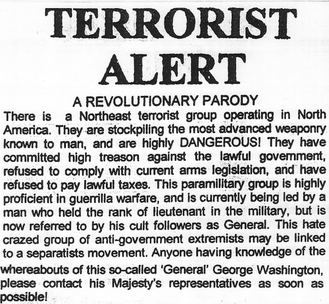 News Man HOMELAND SECURITY REVOLUTIONARY TERRORIST ALERT