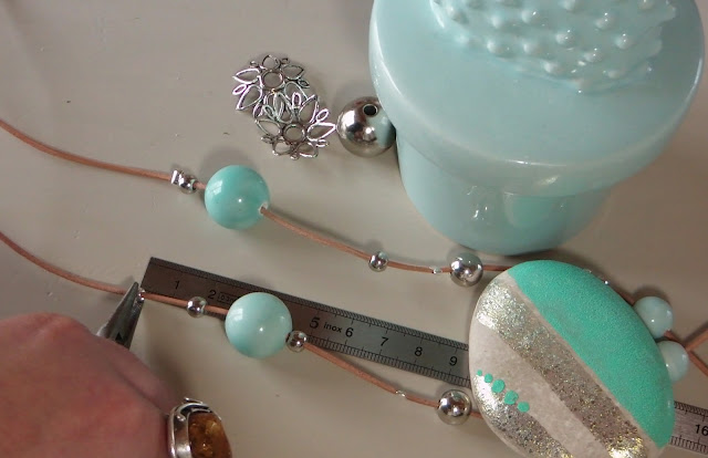 DIY, bijoux, collier, mint, vacances, La Perle des Loisirs