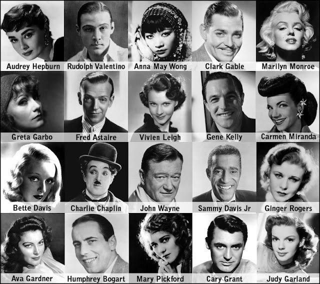 Famous Hollywood Movie Stars of the 1940-s : 1.