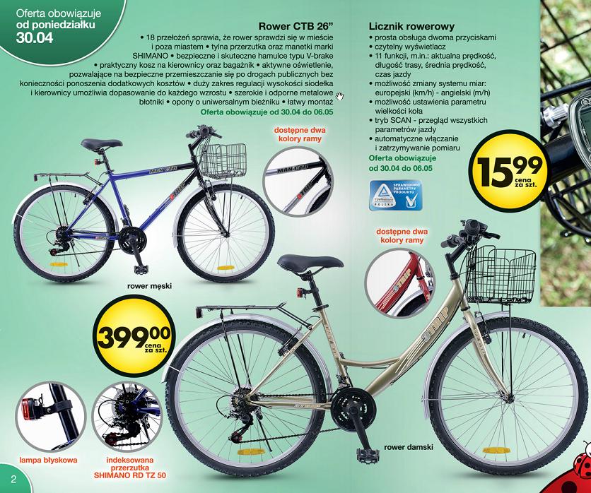 Testujemy produkty z Biedronki Rower CTB 26" z Biedronki