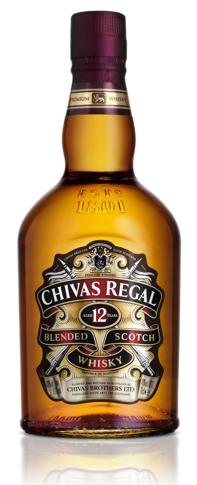 Spirits Index: CHIVAS REGAL 12YO Blended Scotch Whisky