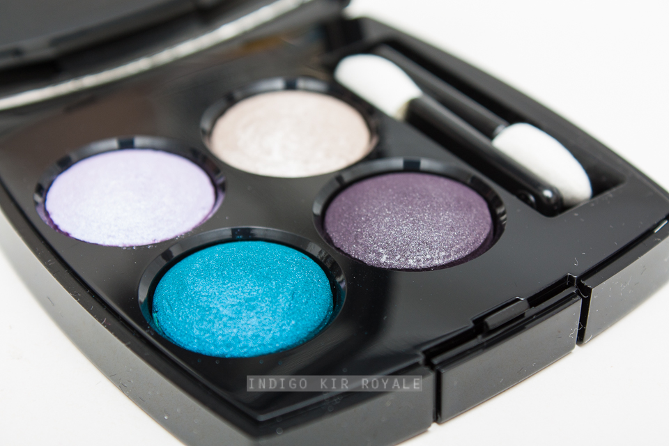 Chanel Tisse Riviera (224) Les 4 Ombres Multi-Effect Quadra Eyeshadow  Review & Swatches