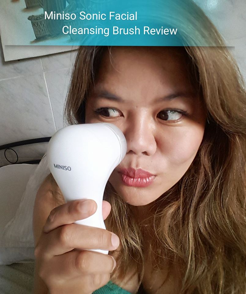 REVISITED MINISO Sonic Facial Cleansing Brush Review THE RED LIPPIE