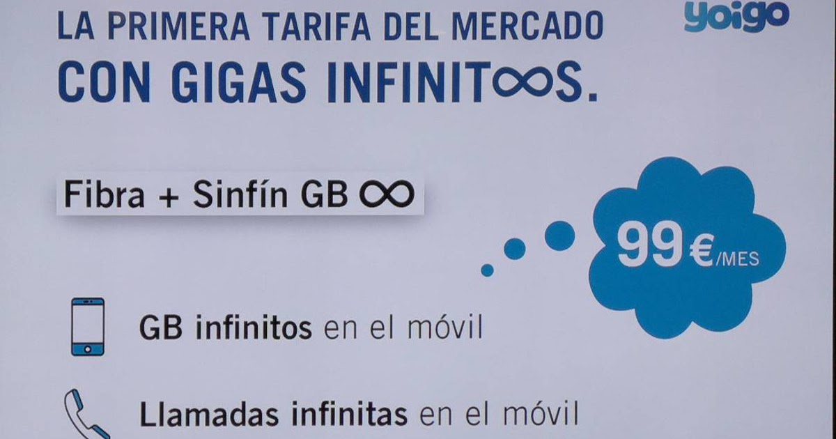 Vidas en red Tarifa infinita de verdad con Yoigo / Másmóvil Vidas en red Tarifa infinita de verdad con Yoigo / Másmóvil