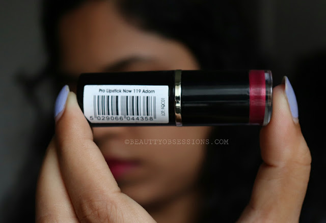 Freedom Pro Lipstick Now 119 Adorn Review & Swatches