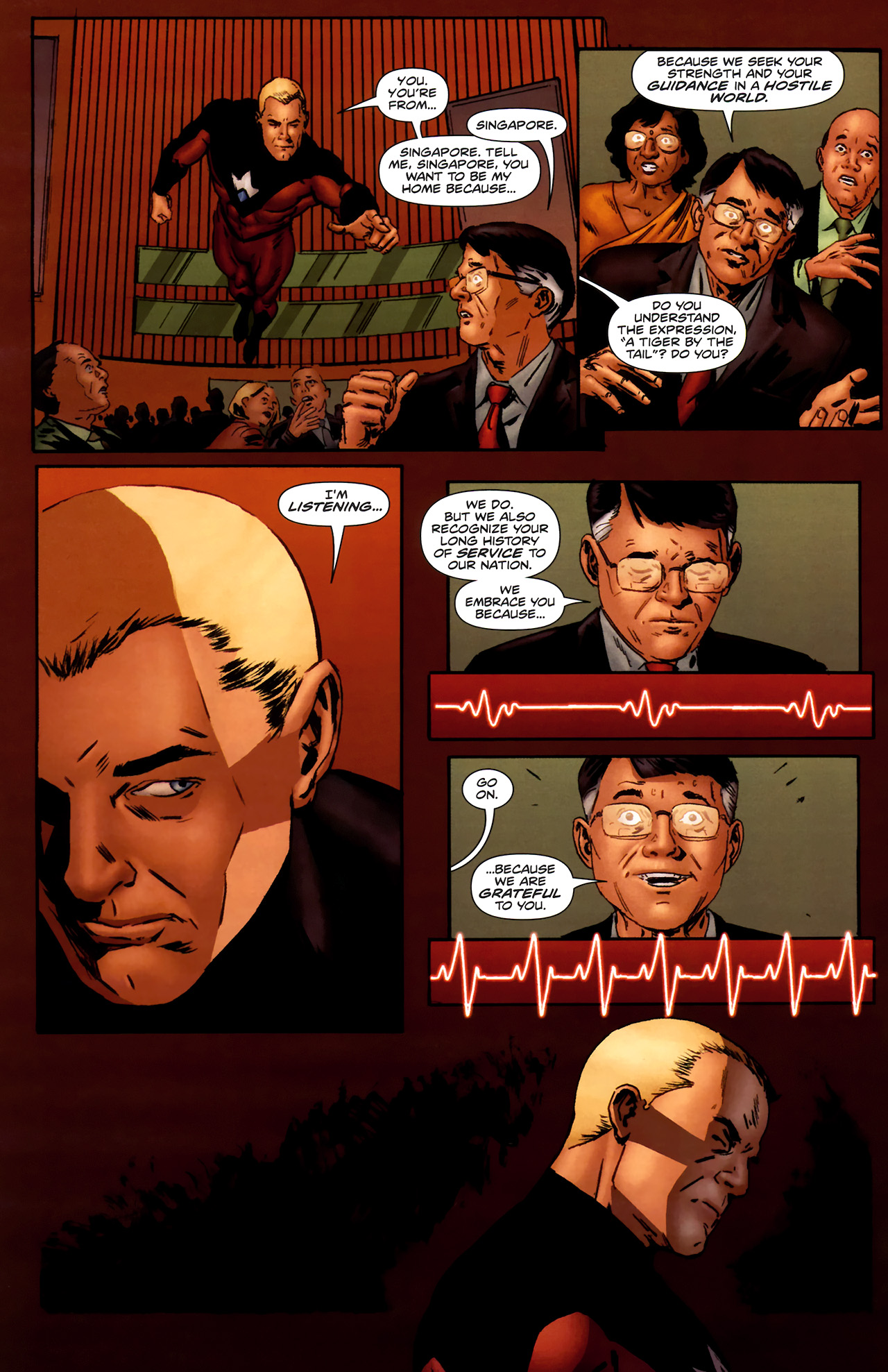 Read online Irredeemable comic -  Issue #4 - 12