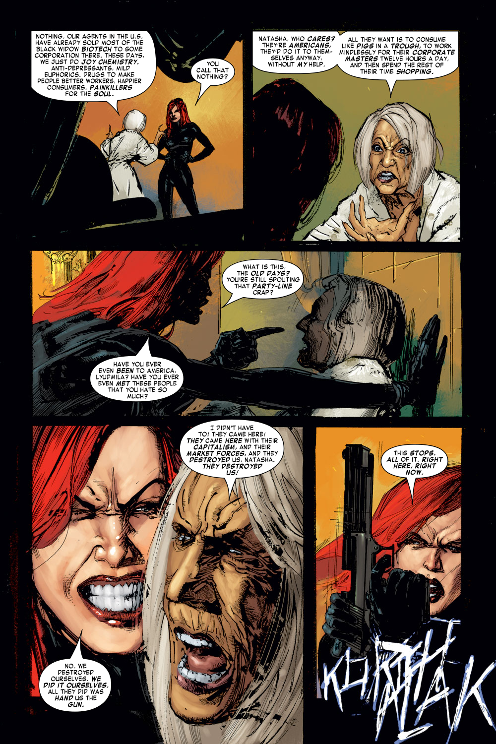 Read online Black Widow (2004) comic -  Issue #5 - 22