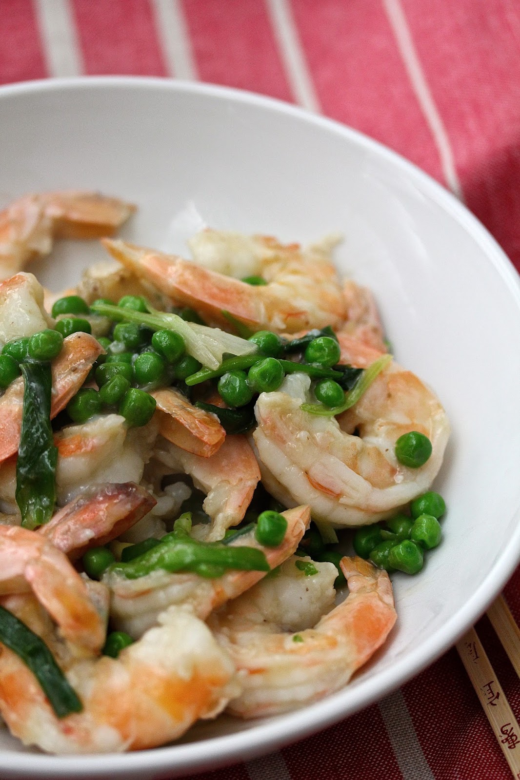 Bok Choy Risotto with Coconut Milk and Pan Seared Shrimp