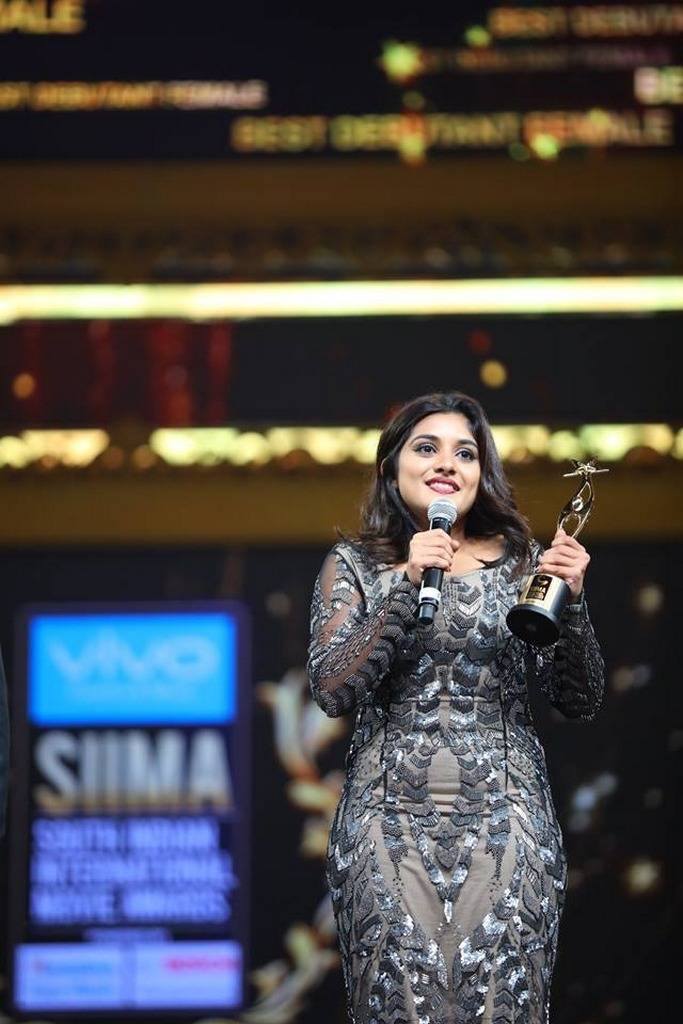 Actress Niveda Thomas Photos At SIIMA Awards 2017