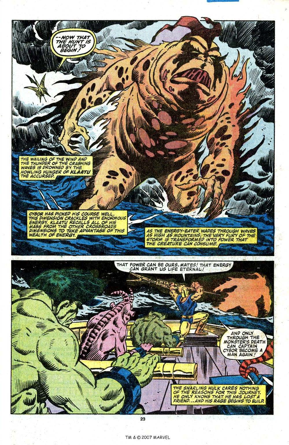 The Incredible Hulk (1968) issue 306 - Page 33