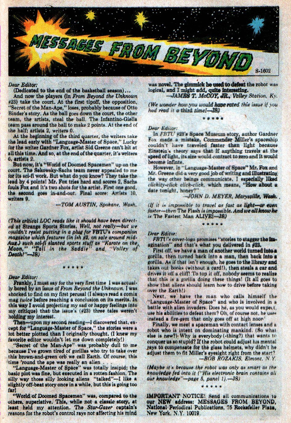 Read online From Beyond the Unknown comic -  Issue #25 - 33