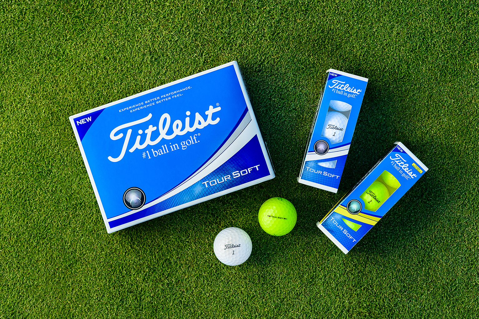 American Golfer Titleist Introduces AllNew Tour Soft Golf Balls