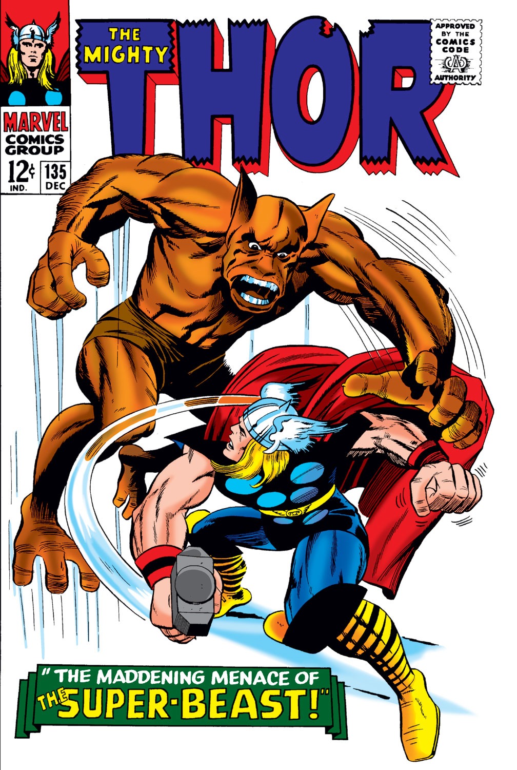 Read online Thor (1966) comic -  Issue #135 - 1