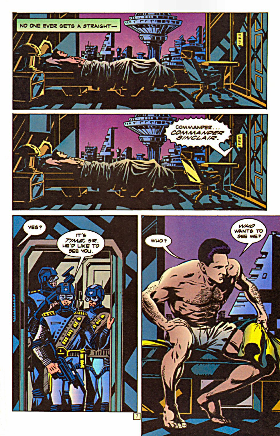 Read online Babylon 5 (1995) comic -  Issue #1 - 9