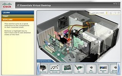 Seseorang sedang merakit PC gaming dari komponen bekas.