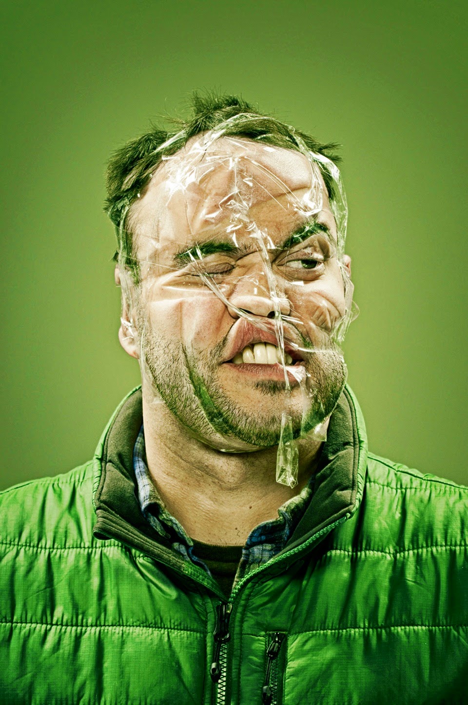 Distorted Scotch Tape Portraits by Wes Naman (33 Pics) World Of