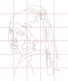 Gridded face to download, click to download