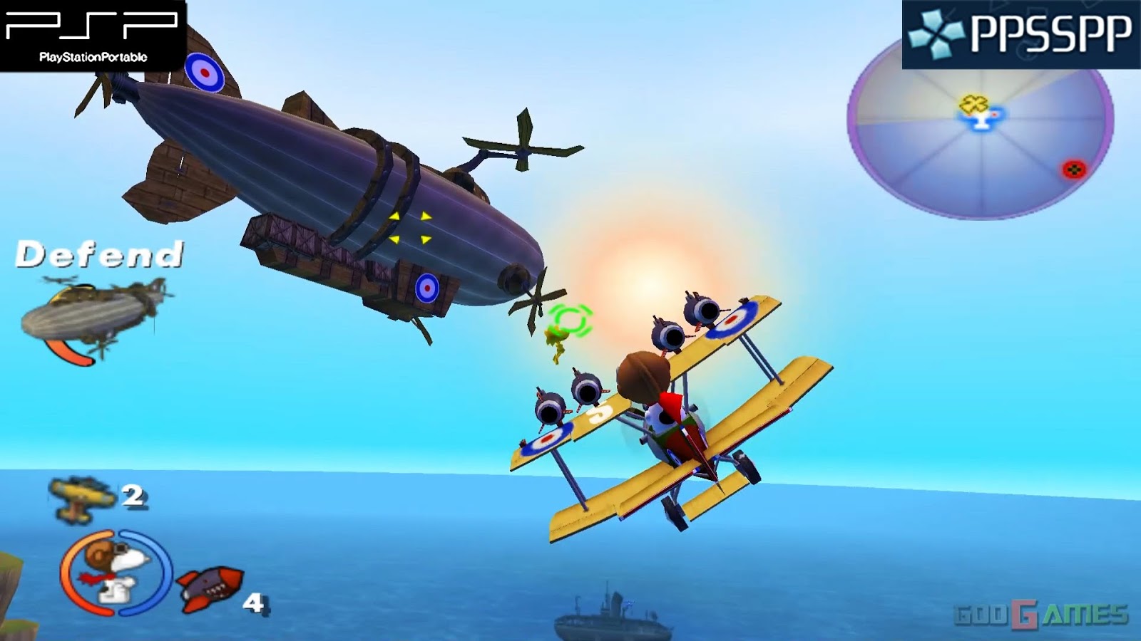 Snoopy vs the Red Baron ISO PPSSPP Download