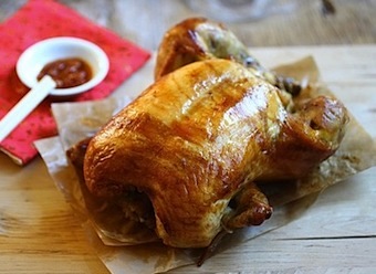 chinese style roast chicken with chinese five spice