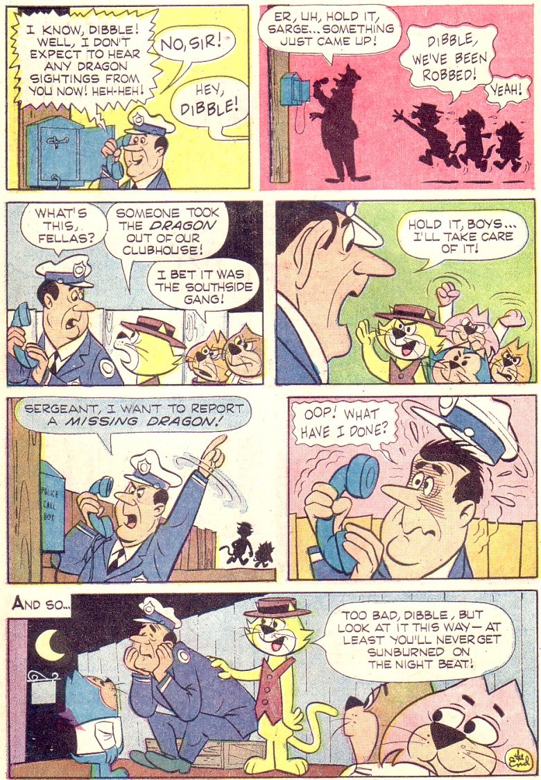 Read online Top Cat (1962) comic -  Issue #16 - 30