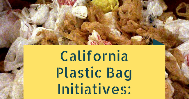 California Plastic Bag Initiatves: Proposition 65 and 67