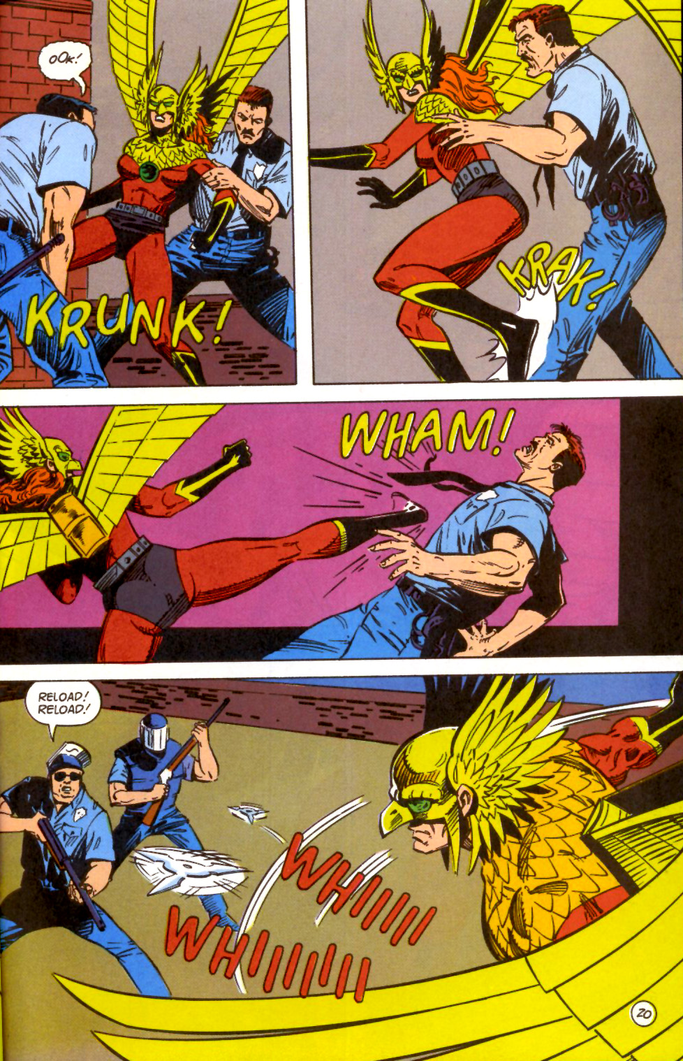 Read online Hawkworld (1990) comic -  Issue #28 - 21