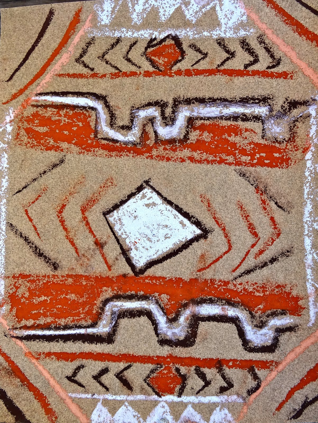 RL Arts Navajo Sand Painting