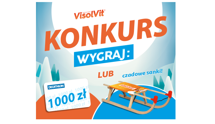 Do wygrania 200 drewnianych sanek Konkurs