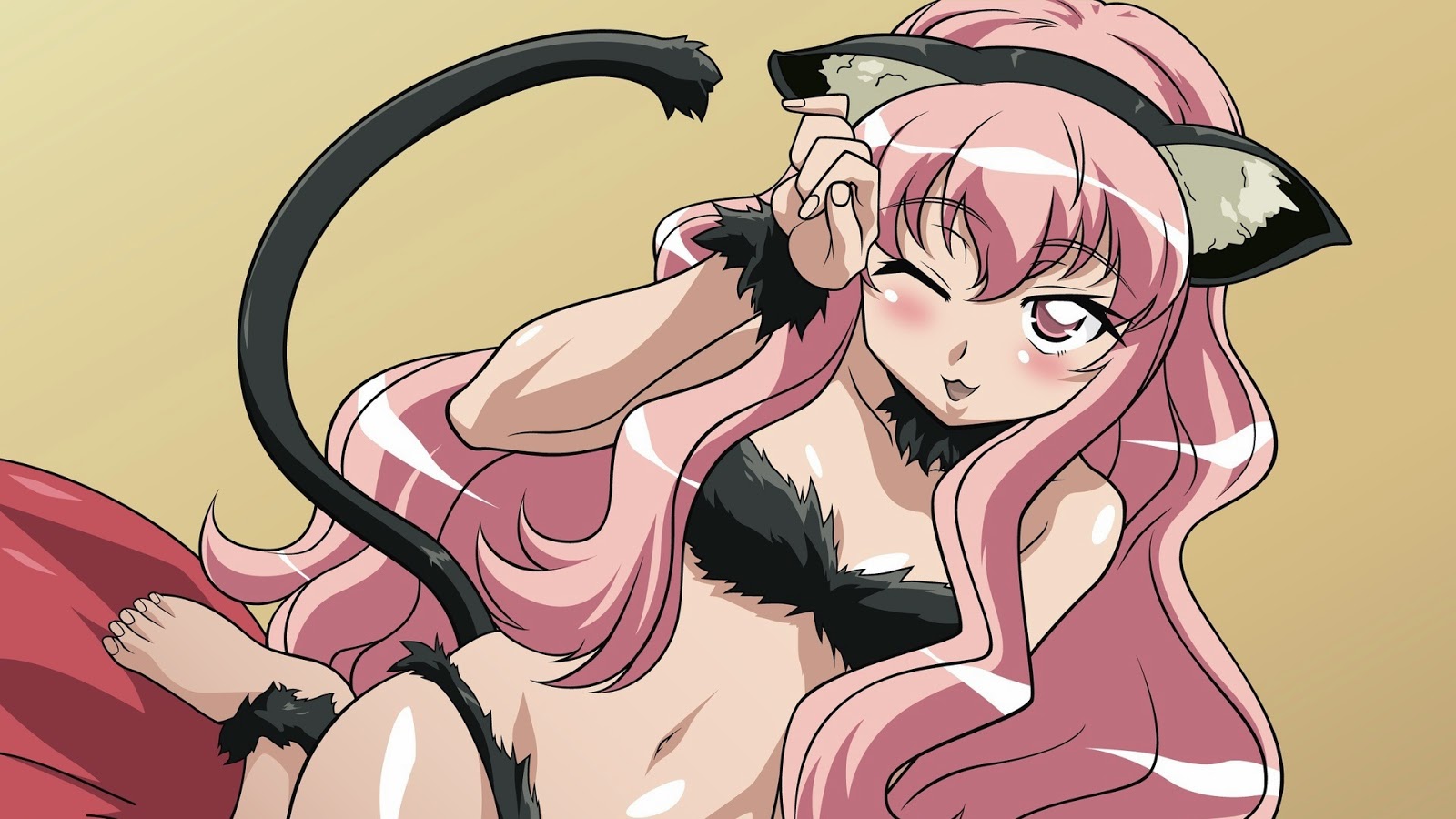 sexy manga girl desktop theme Doggie style black cock