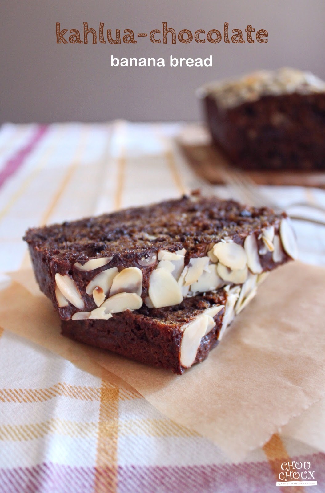 My Chouchoux KahluaChocolate Banana Bread 卡魯哇巧克力香蕉蛋糕